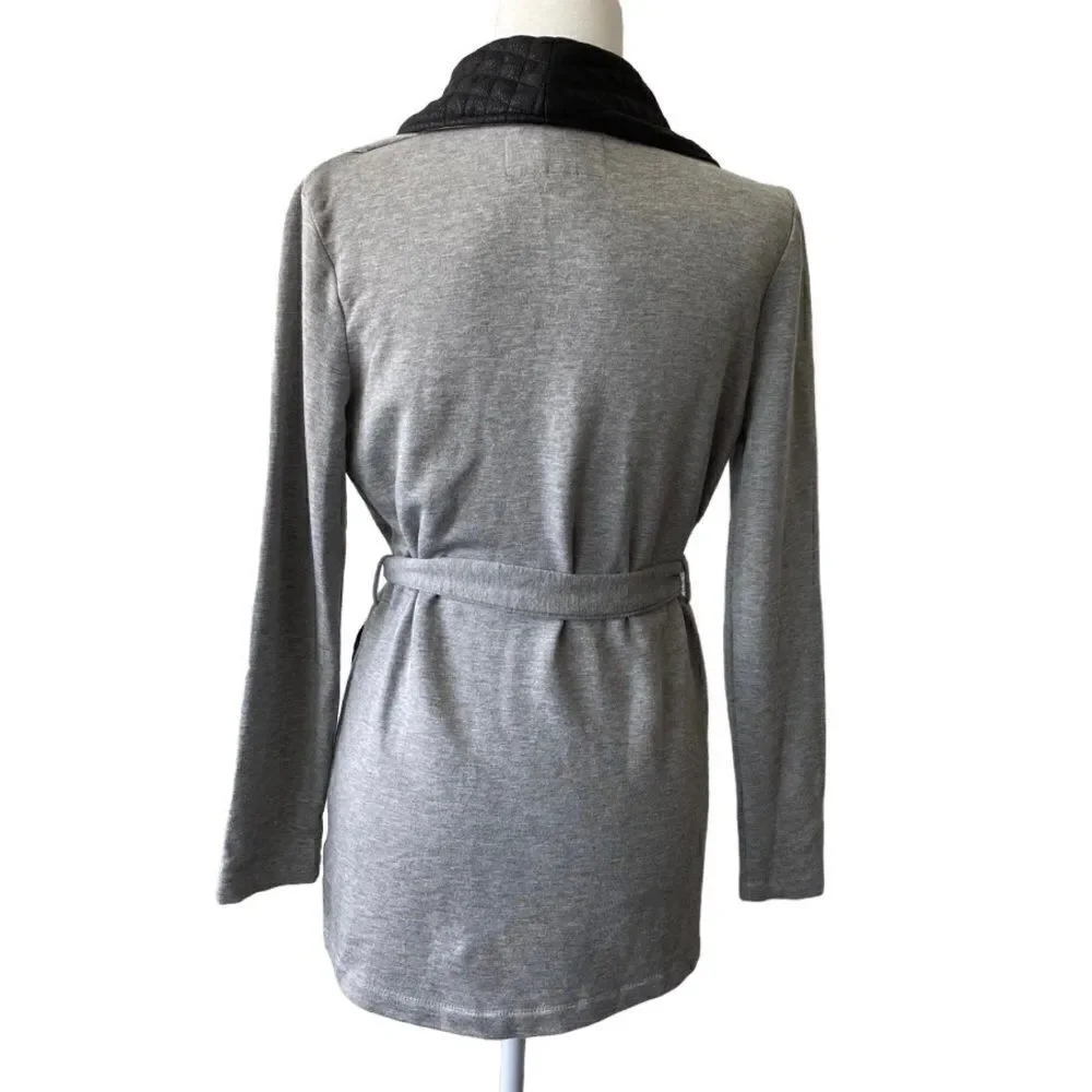 Tart Collections Frederica Womens Quilter Funnel Neck Jacket SZ XS